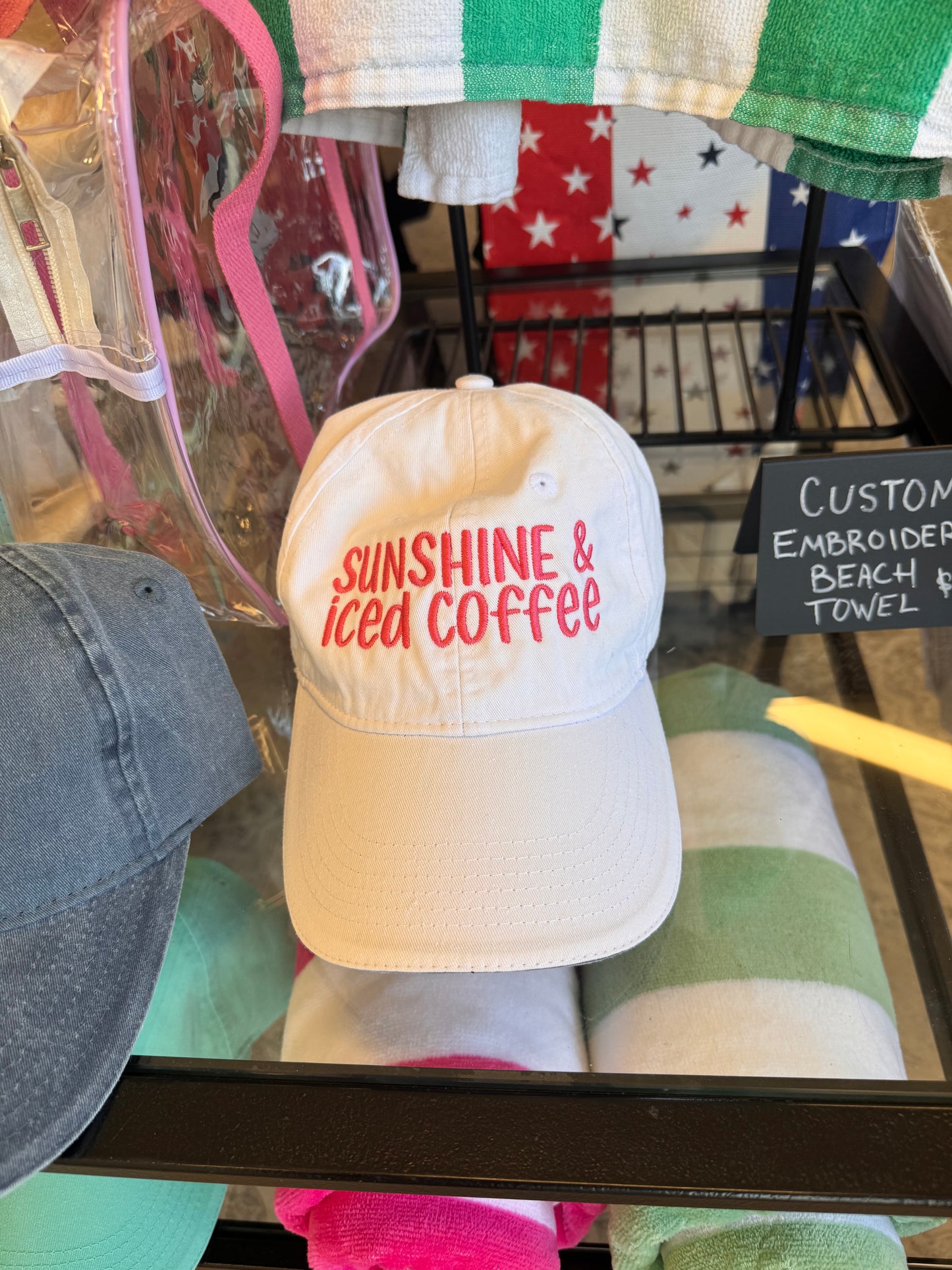 Sunshine & Iced Coffee Hat