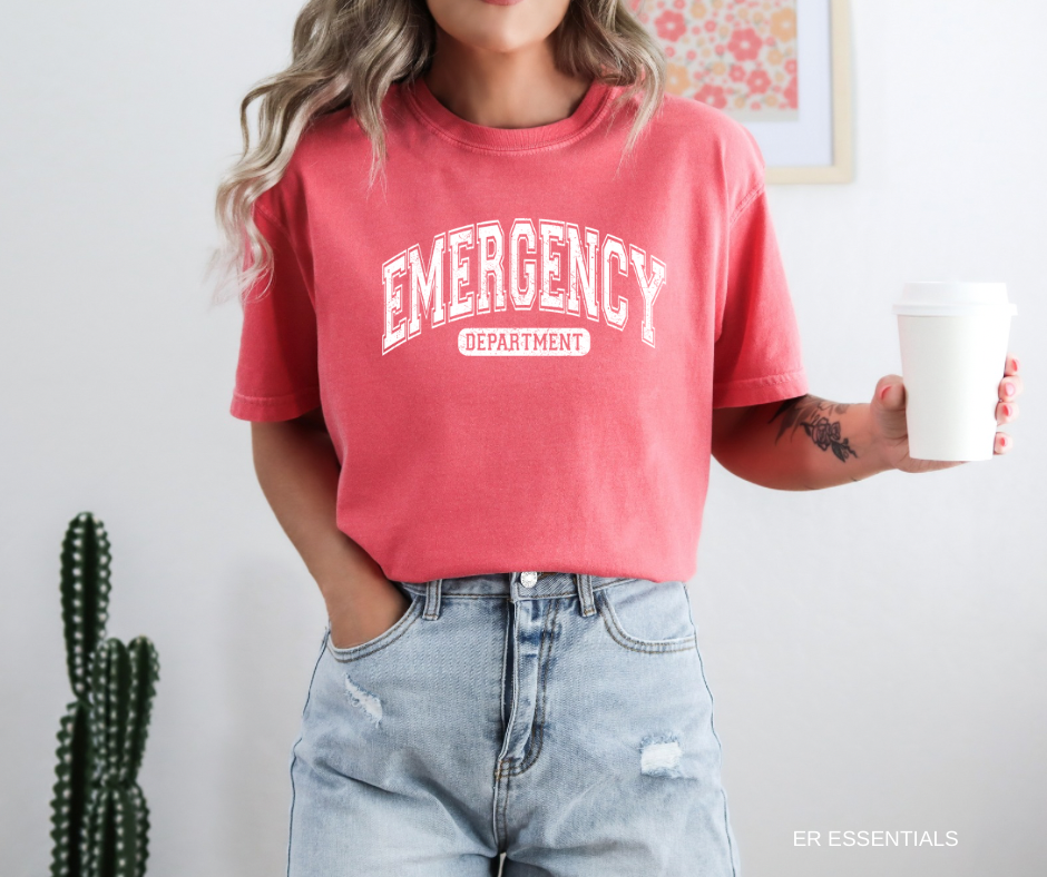 Distressed Emergency Department T-Shirt
