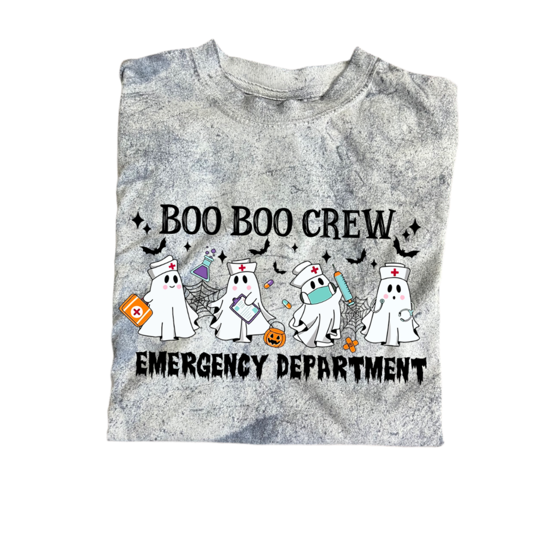 READY TO SHIP - BOO BOO CREW EMERGENCY DEPARTMENT T-SHIRT
