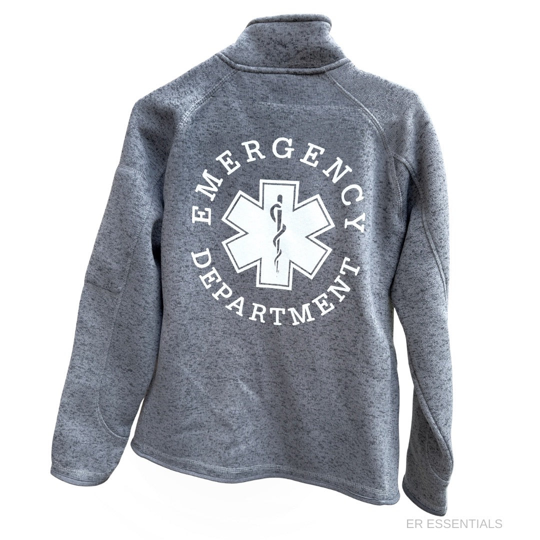 READY TO SHIP- Women’s Fit Full Zip Fleece Jacket