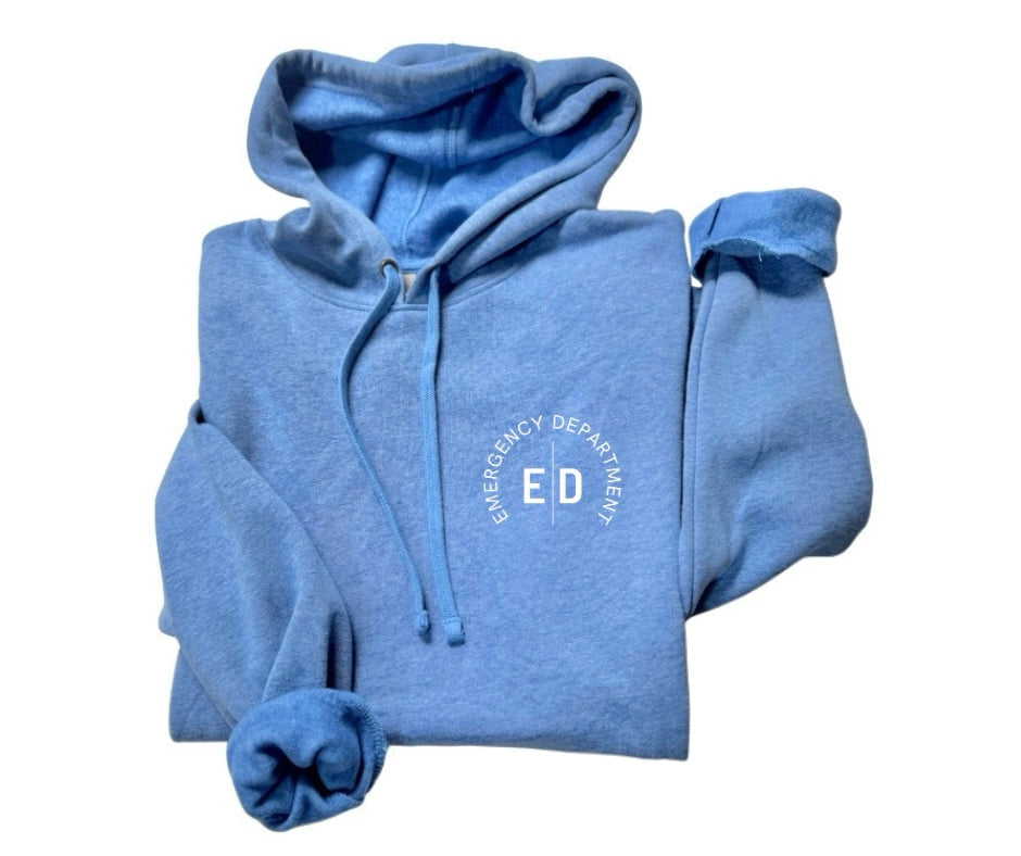 *READY TO SHIP* Emergency Department Pullover Hooded Sweatshirt