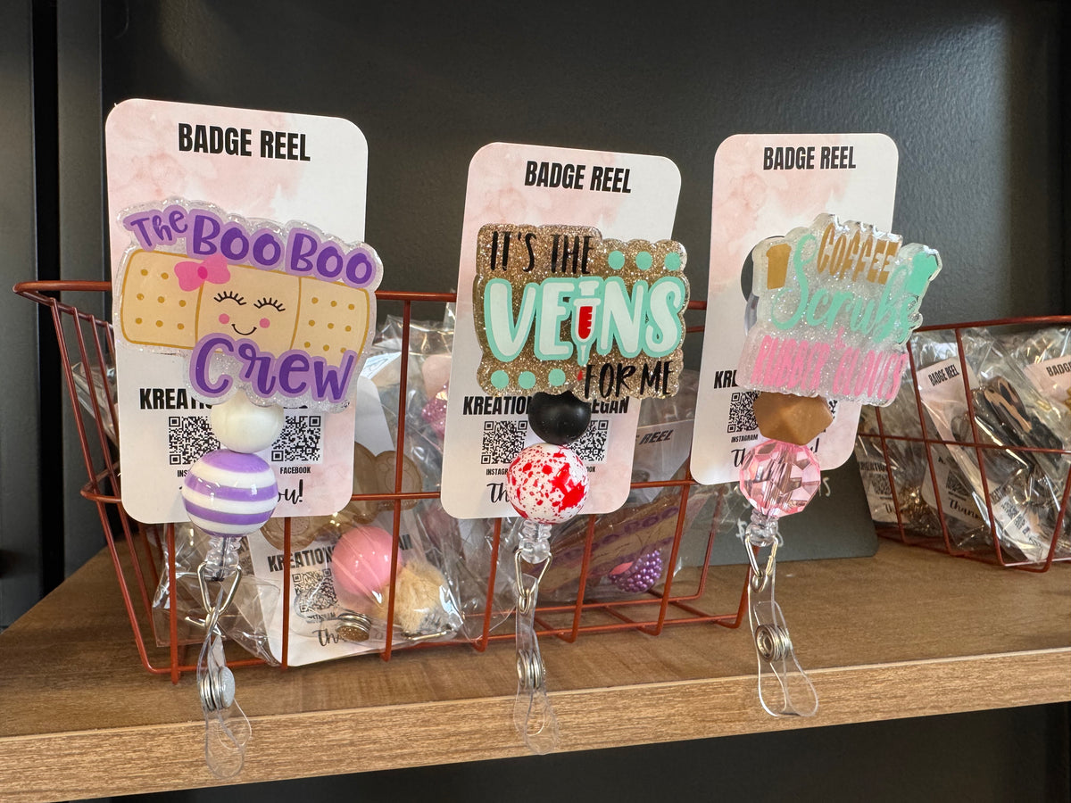 Handmade Badge Reels