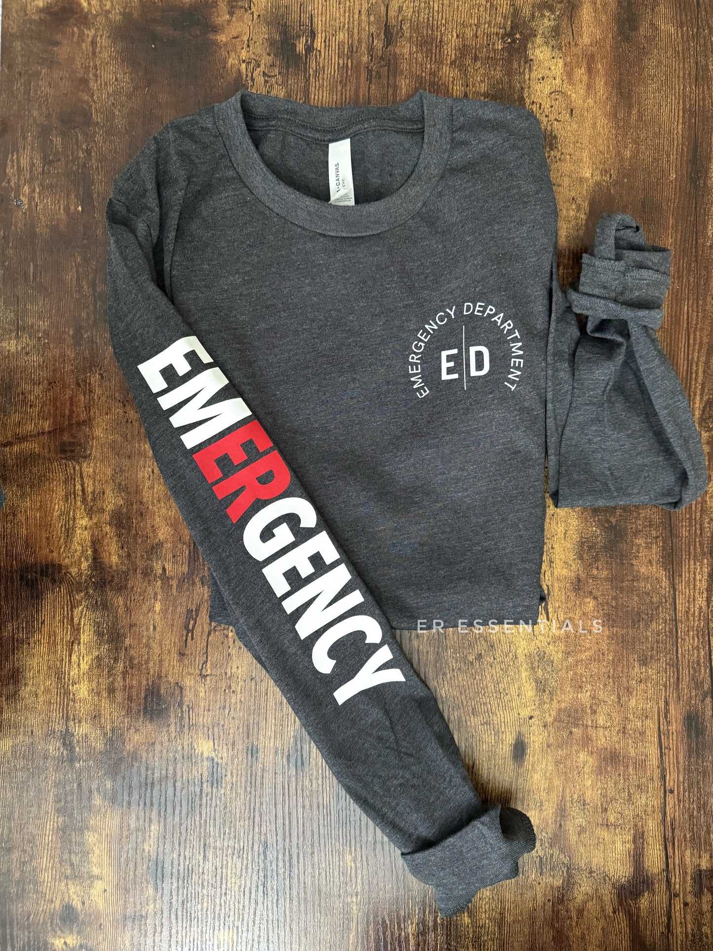 Long Sleeve Emergency Department Shirt