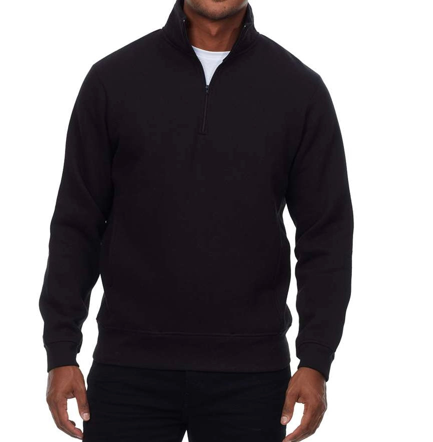 EMBROIDERED Emergency Department *NEW* Pocket Quarter Zip Sweatshirt