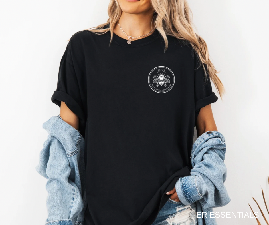 B52 Emergency Department T-Shirt (white image)