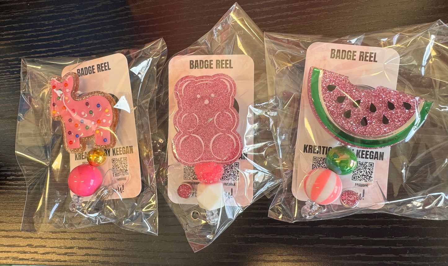 Handmade Badge Reels