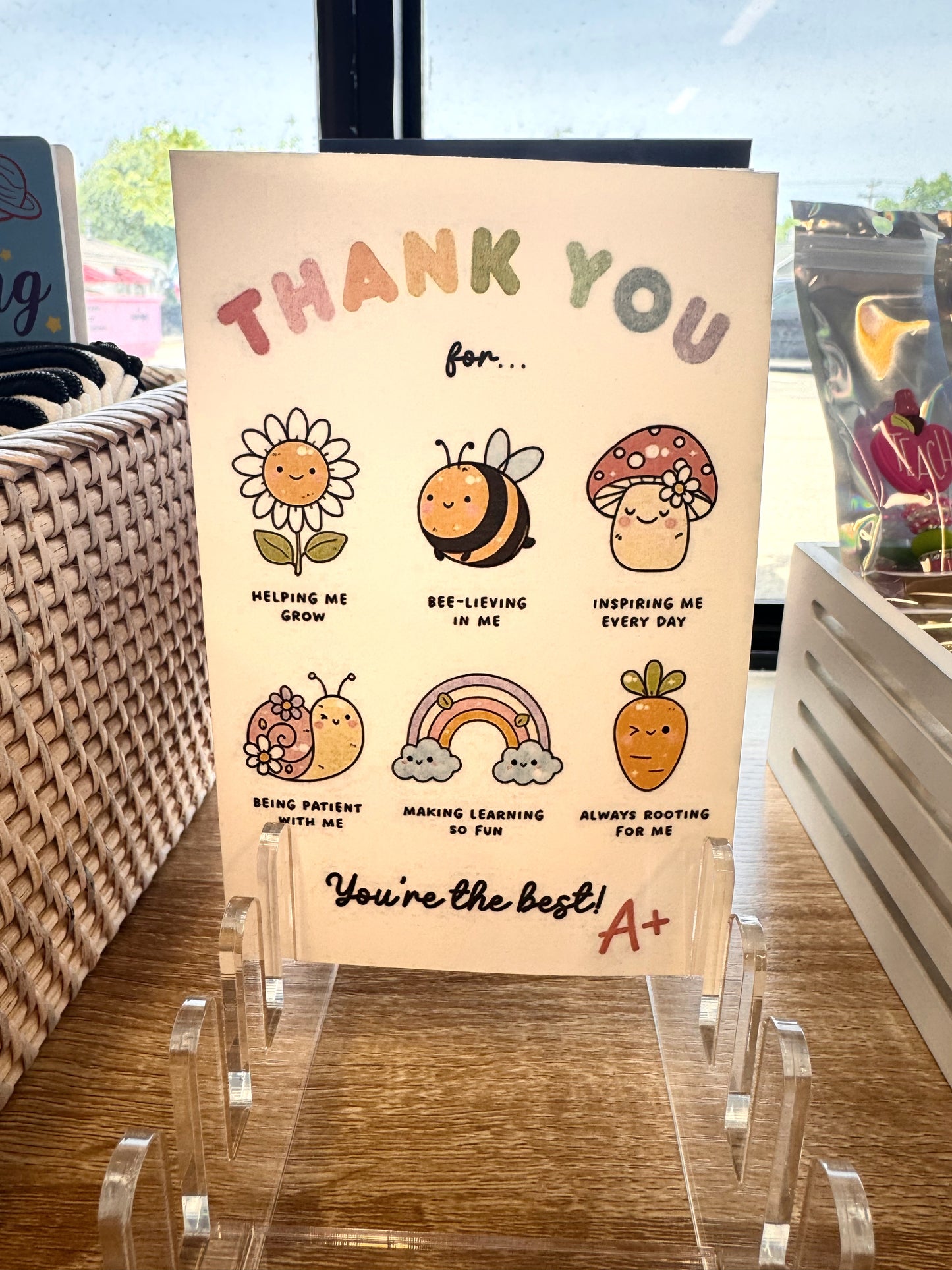 Teacher Thank You Card