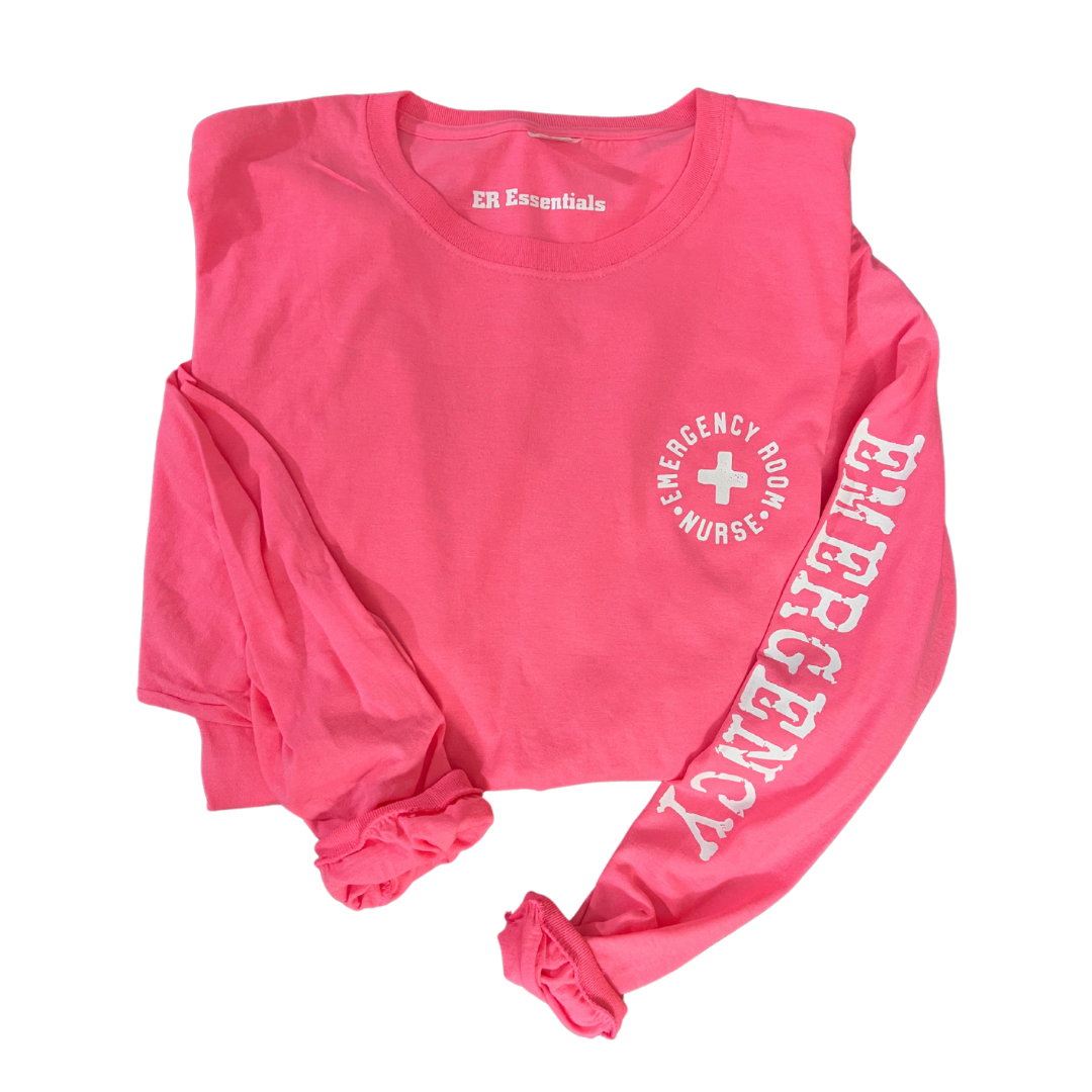 Long Sleeve Emergency Nurse- Comfort Colors