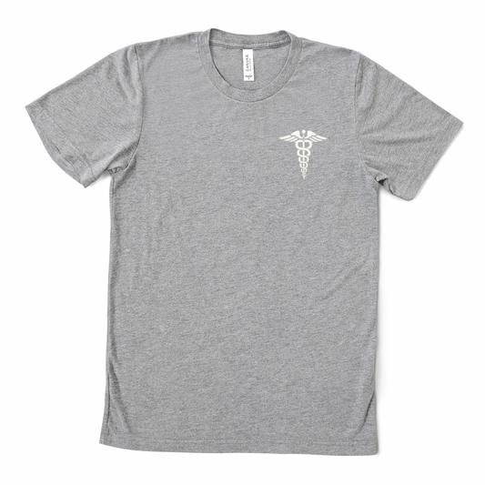 Medical Caduceus Short Sleeved T-Shirt
