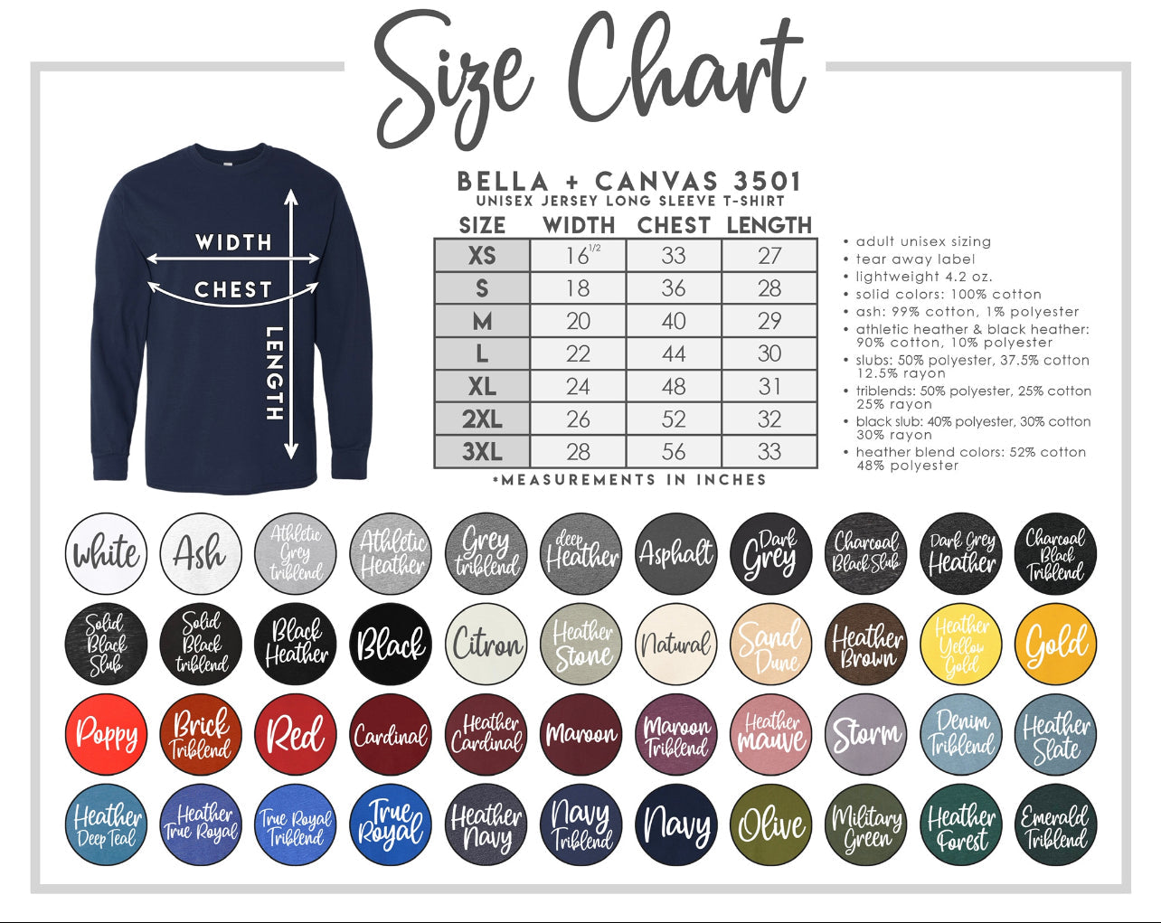 Long Sleeve Medical Caduceus Shirt (Bella)