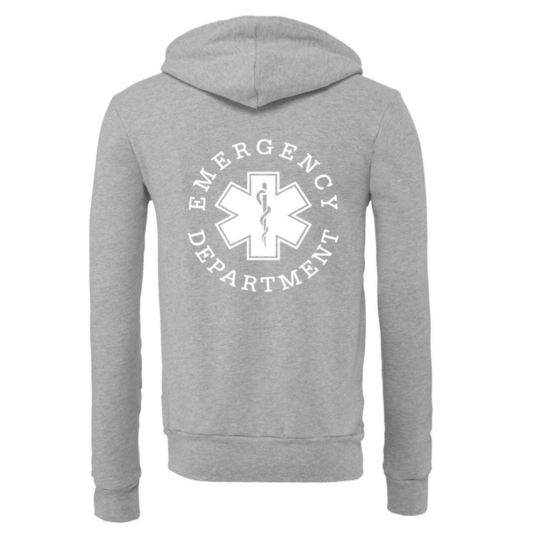 FULL ZIP EMERGENCY DEPARTMENT SWEATSHIRT
