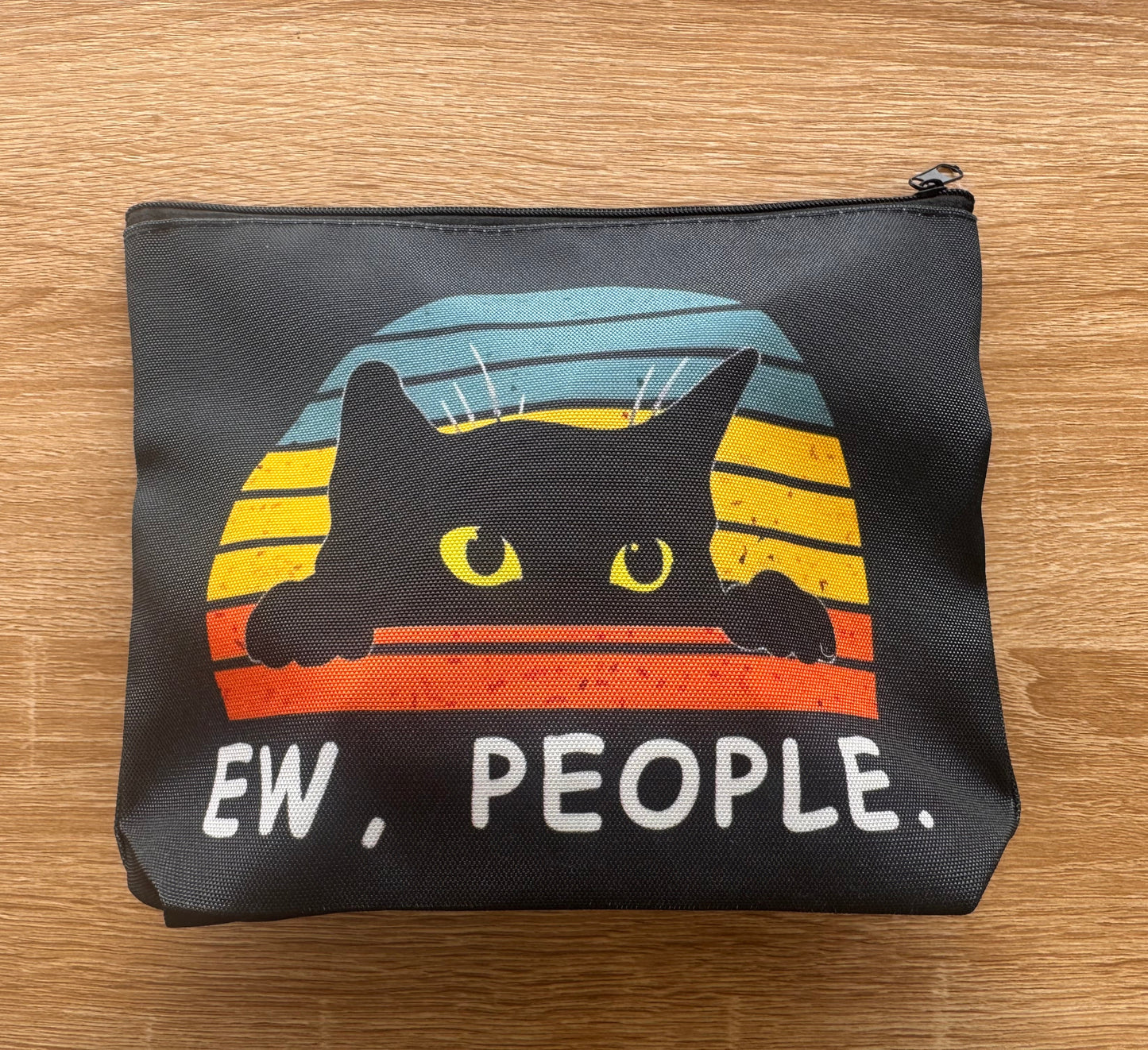 Ew, People. Canvas Zipper Bag