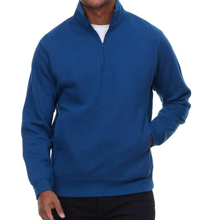 EMBROIDERED Tone on Tone Emergency Department Quarter Zip Sweatshirt