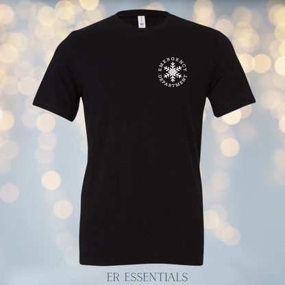 Snowflake Emergency Department Short Sleeve T-Shirt (Bella)