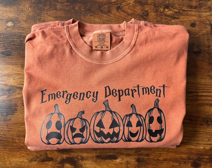 JACK O’ LANTERN Emergency Department T-SHIRT, black image