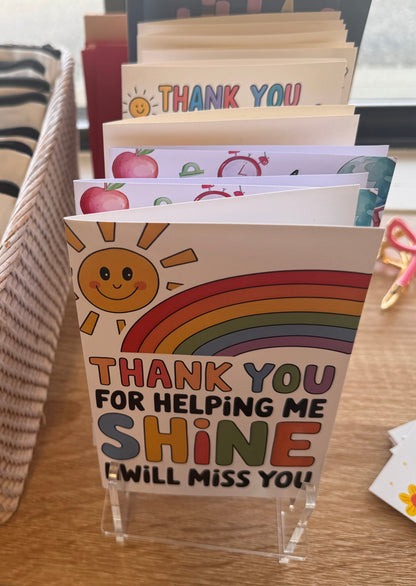 Teacher Thank You Card