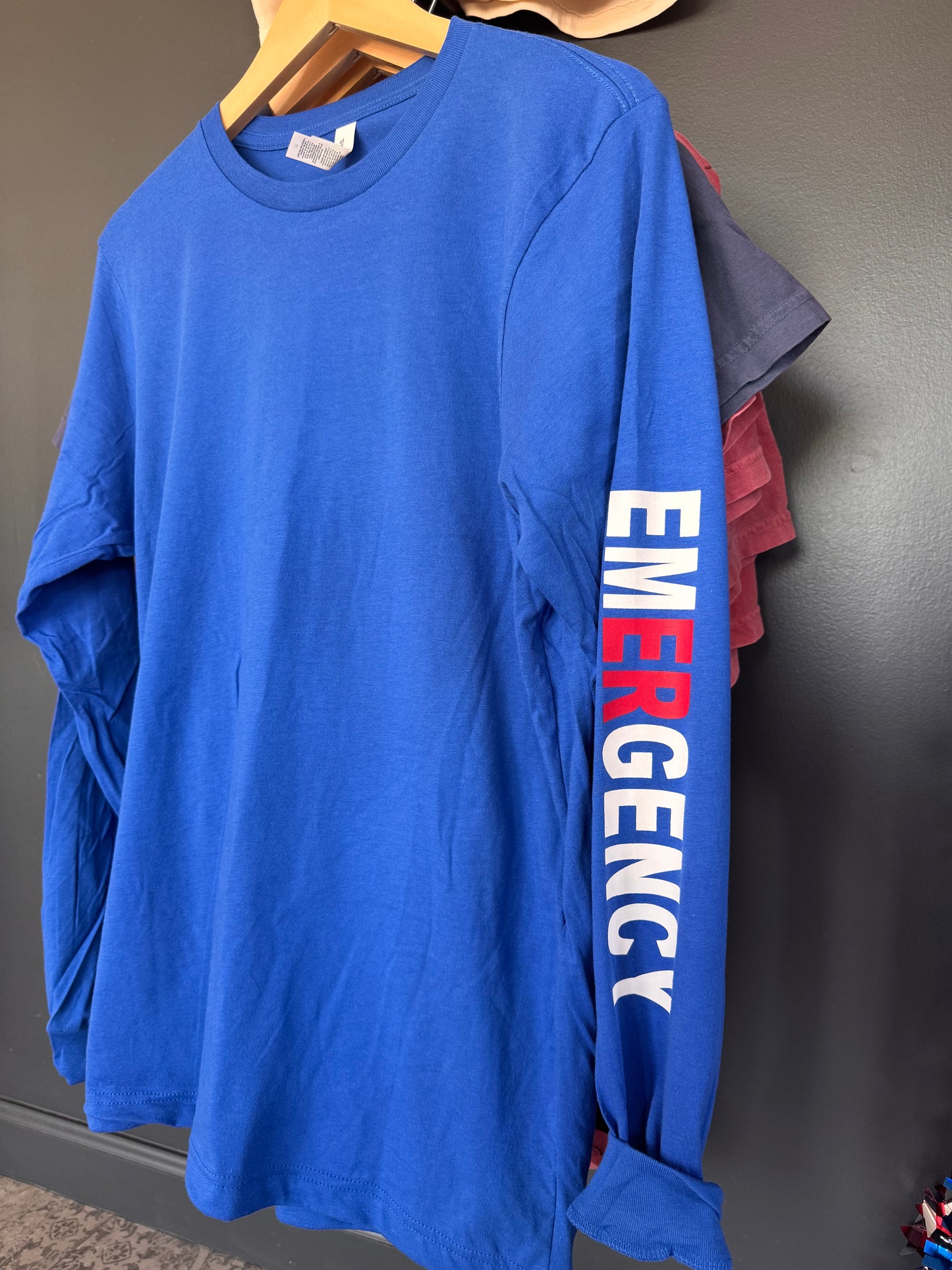 *READY TO SHIP* Long Sleeve Emergency Shirt