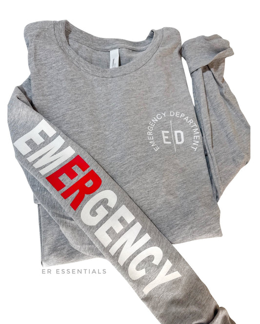 Long Sleeve Emergency Department Shirt