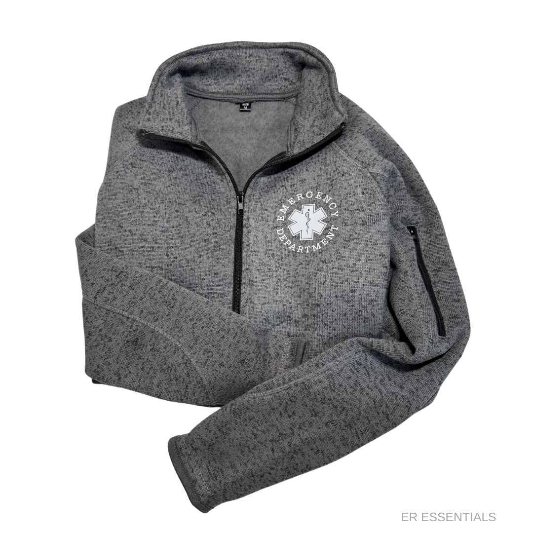 READY TO SHIP- Women’s Fit Full Zip Fleece Jacket