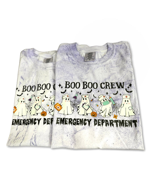 READY TO SHIP - BOO BOO CREW EMERGENCY DEPARTMENT T-SHIRT