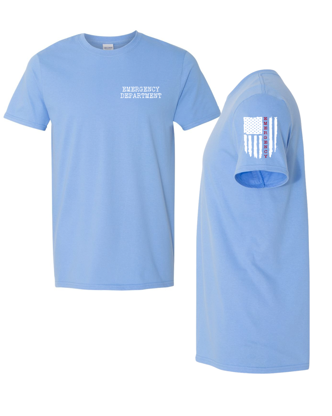 American Flag Emergency Department T-Shirt