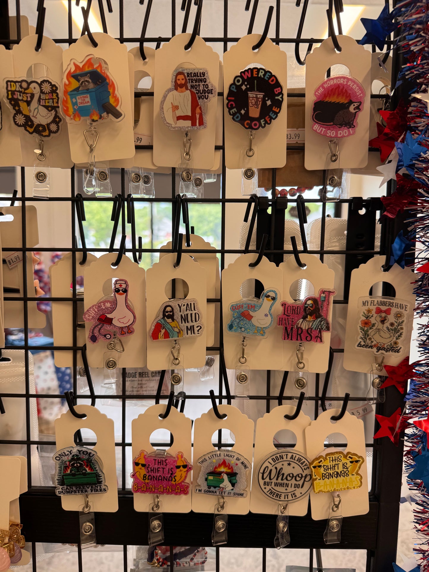 Assorted Badge Reels
