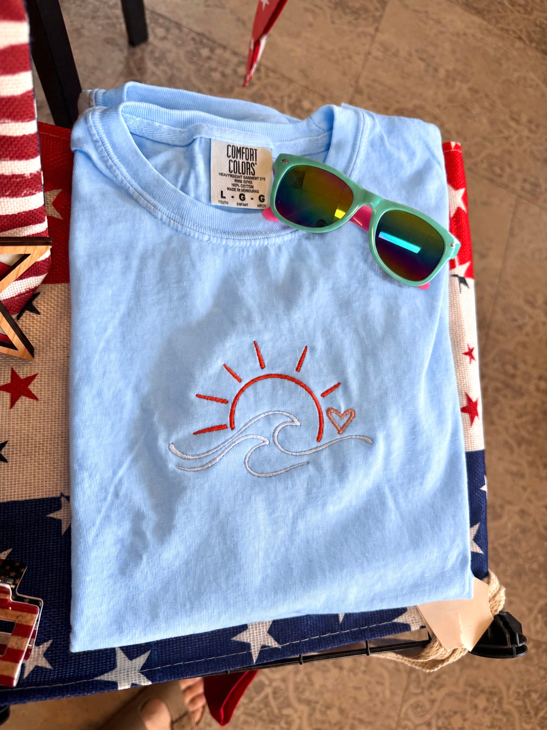 Embroidered Kids T-Shirt