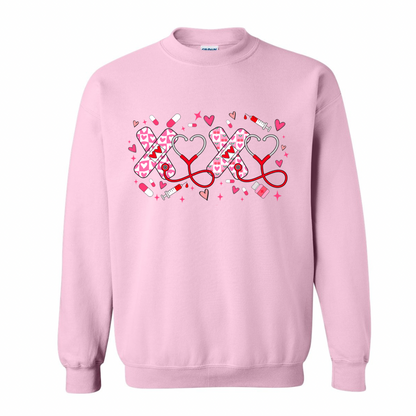 Valentine’s Day XOXO- Crewneck Sweatshirt