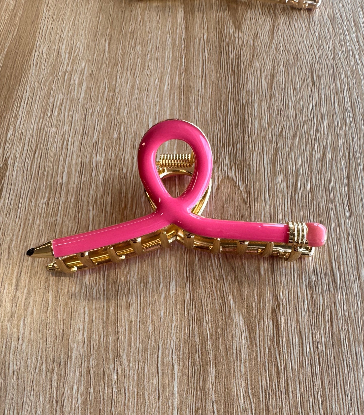 Pencil Hair Claw- Teacher Gift