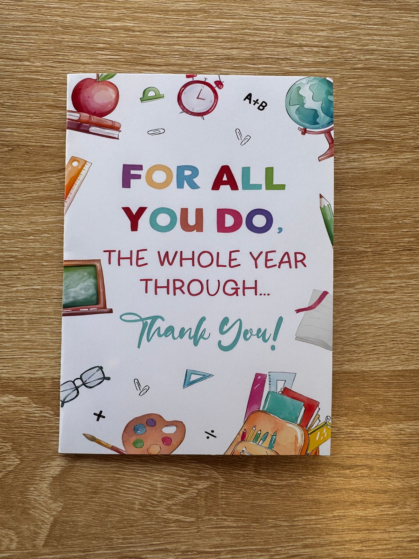 Teacher Thank You Card