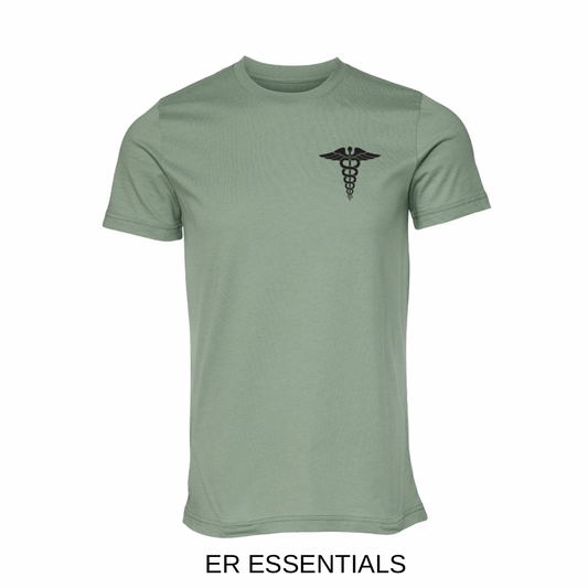 *Market* Emergency Department T-Shirt with Medical Caduceus
