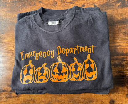 JACK O’ LANTERN Emergency Department T-SHIRT, orange image
