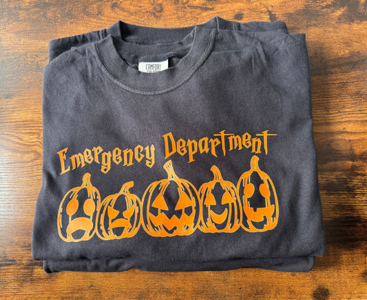 JACK O’ LANTERN Emergency Department T-SHIRT, orange image