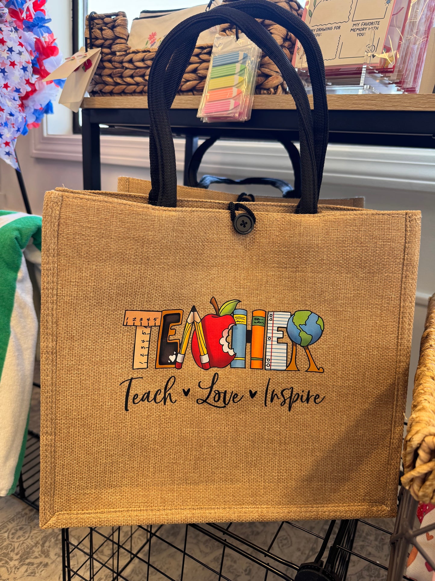 Teacher Tote Bag