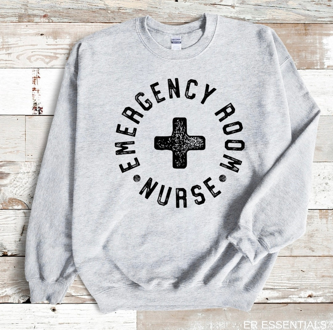 ER Nurse Crewneck Sweatshirt