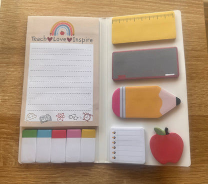 Teaching is a Work of Heart- Sticky Notes Set