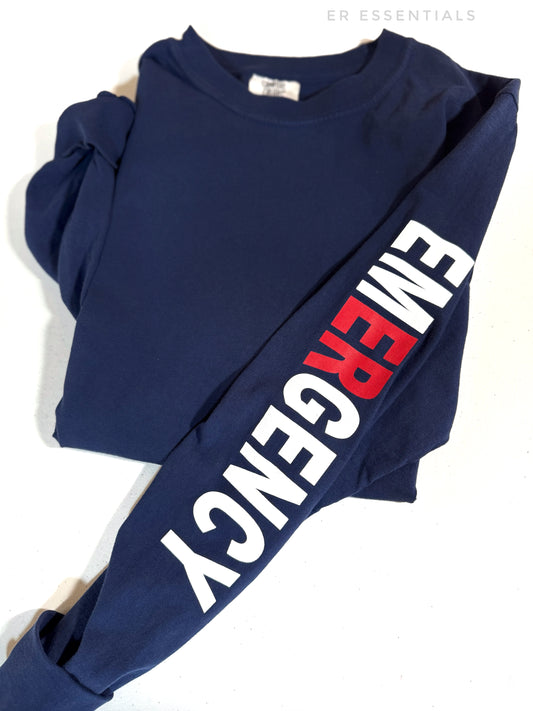 READY TO SHIP* EMERGENCY LONG SLEEVE SHIRT