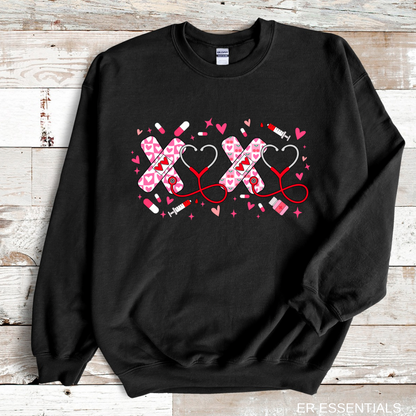 Valentine’s Day XOXO- Crewneck Sweatshirt