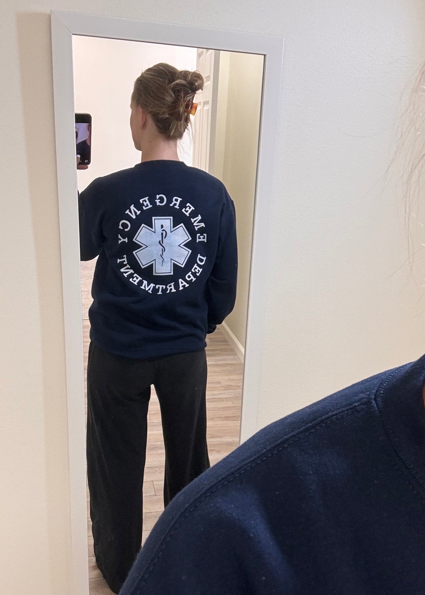 READY TO SHIP- Emergency Department Crewneck Sweatshirt- oops!