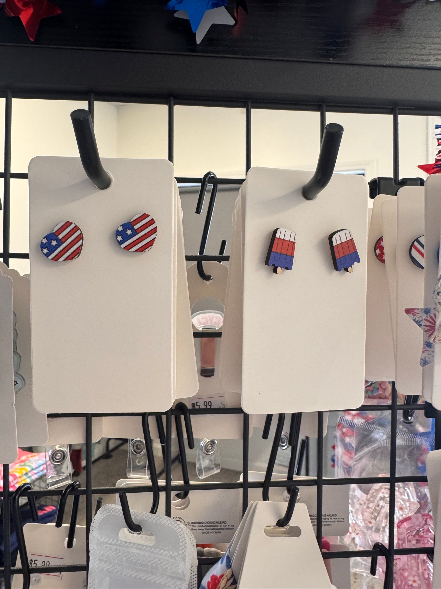 4th of July Earrings