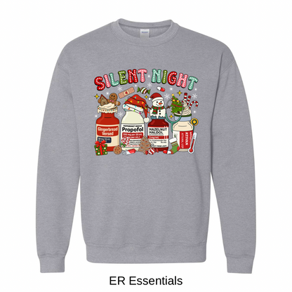 Silent Night Crewneck Sweatshirt