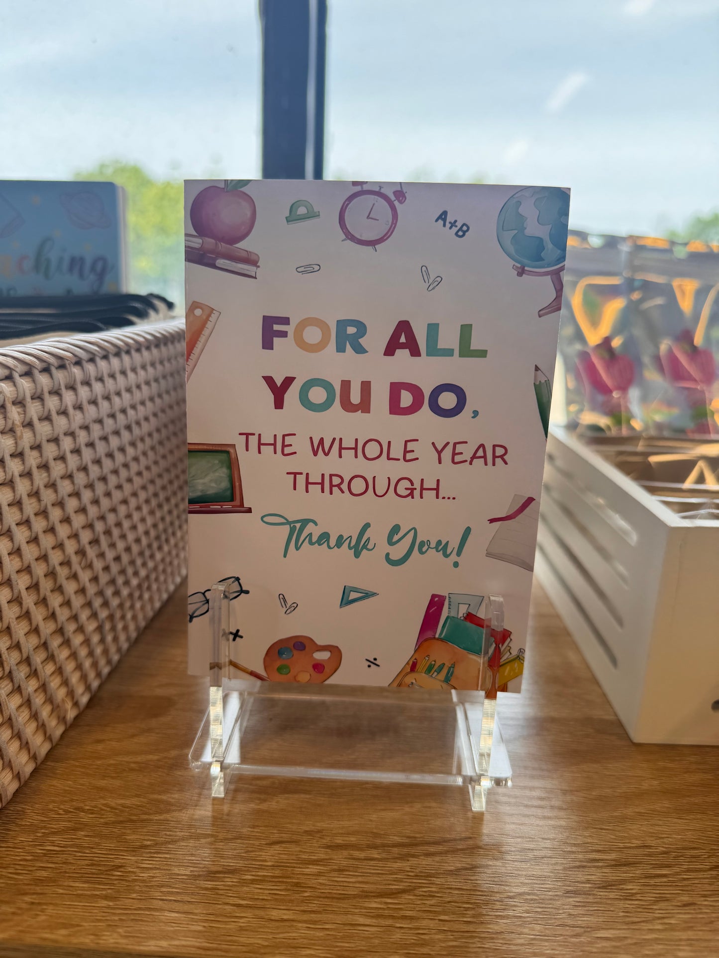 Teacher Thank You Card