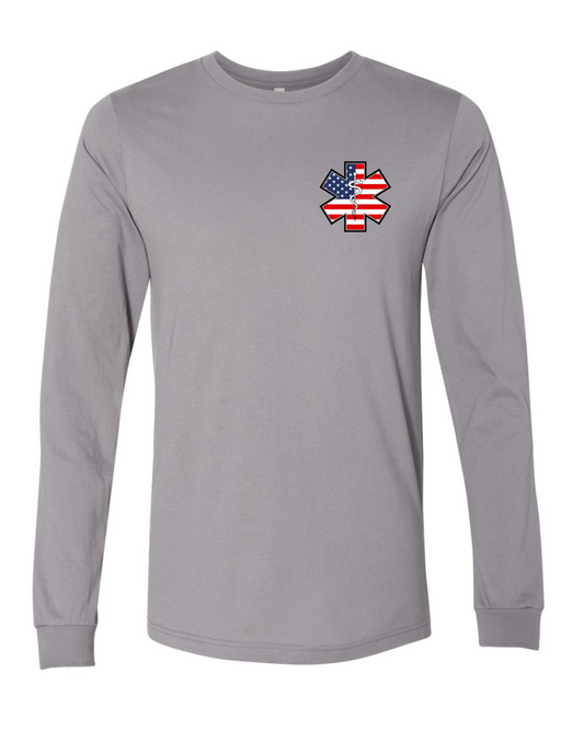 *NEW* American Flag Medical Star Long Sleeve