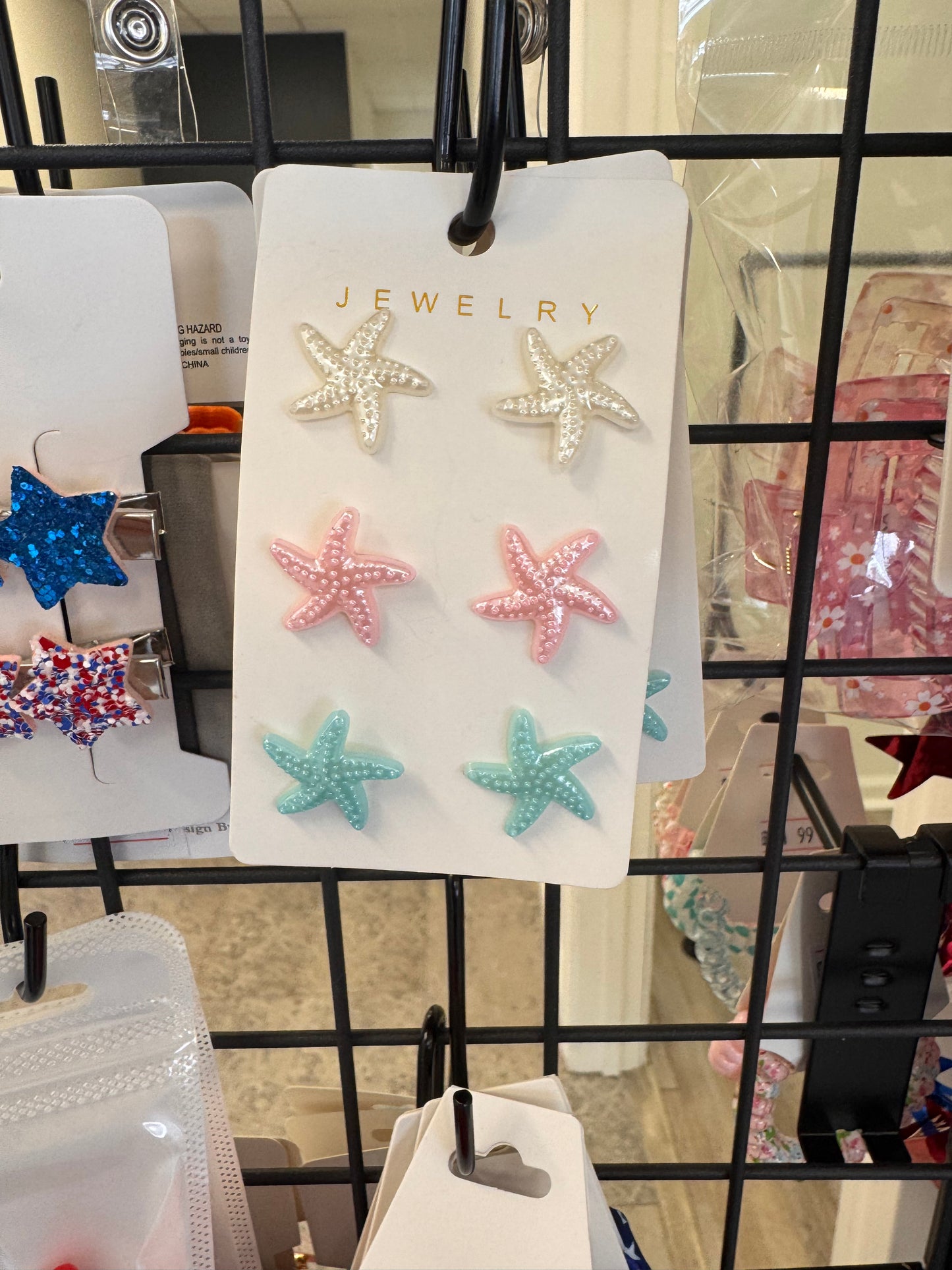 Starfish Earrings
