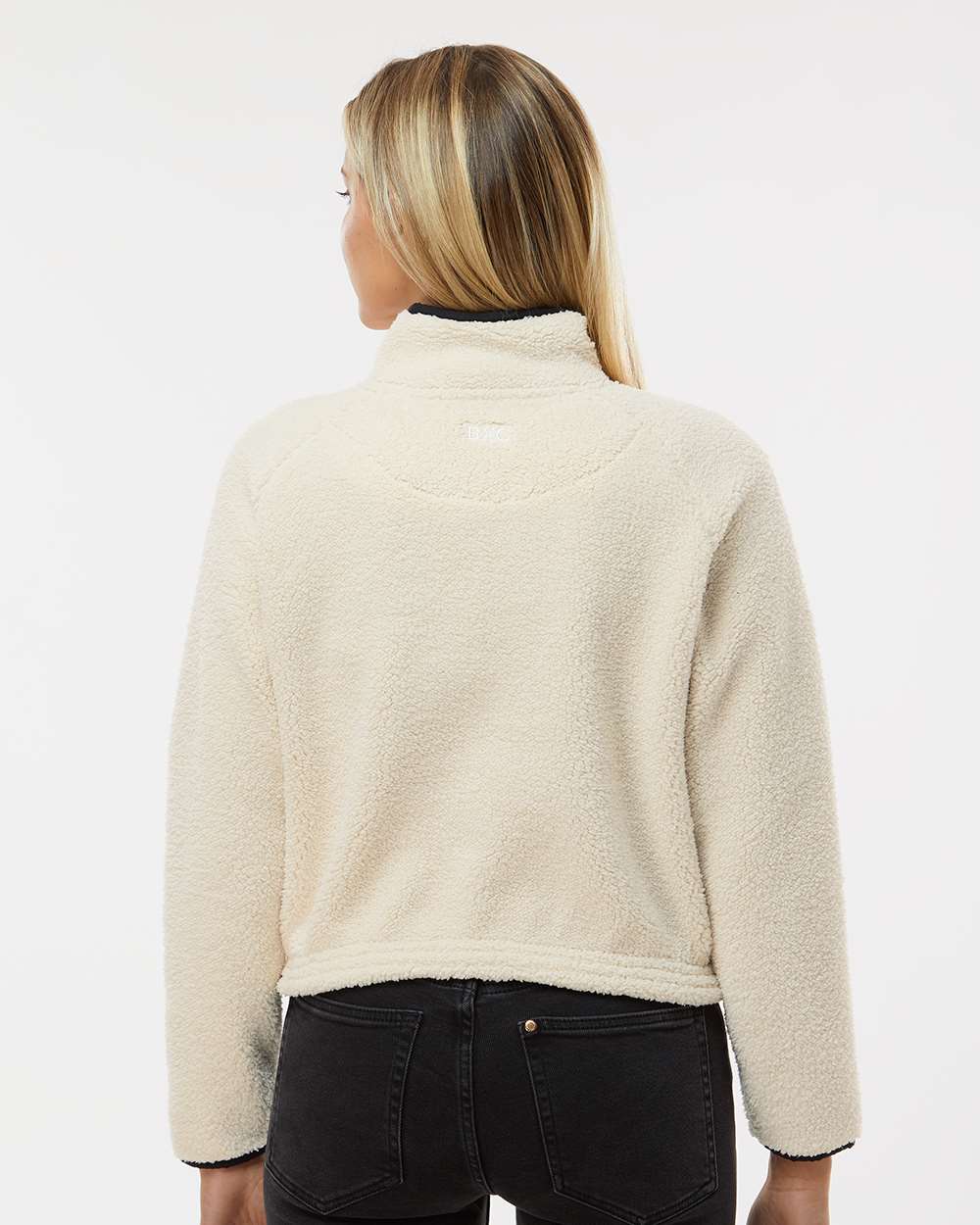 Sherpa Quarter Zip- Embroidered Holiday Lights Stethoscope- Women’s Fit