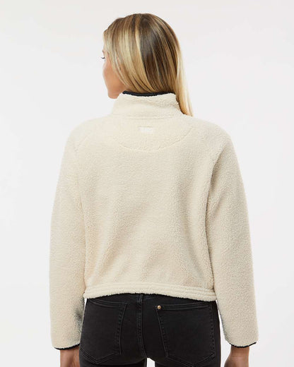 Sherpa Quarter Zip- Embroidered Holiday Lights Stethoscope- Women’s Fit