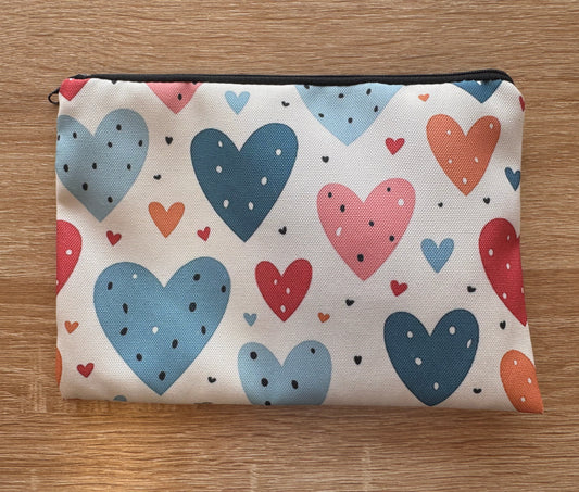 Hearts Canvas Bag