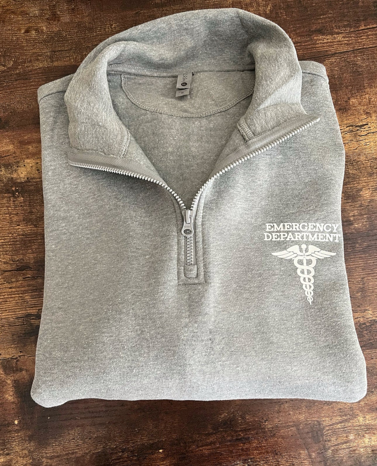 Quarter Zip Sweatshirt, Emergency Department