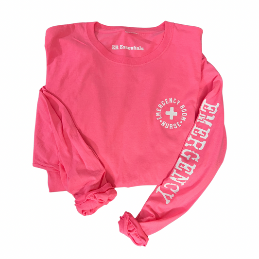 Long Sleeve Emergency Nurse- Comfort Colors