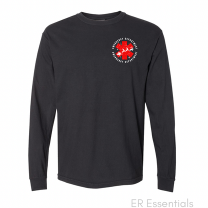 Emergency Department Santa’s Sleigh Christmas LONG SLEEVE (comfort colors)